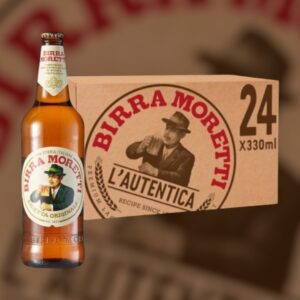 Moretti shishe 0.33L (24copë)