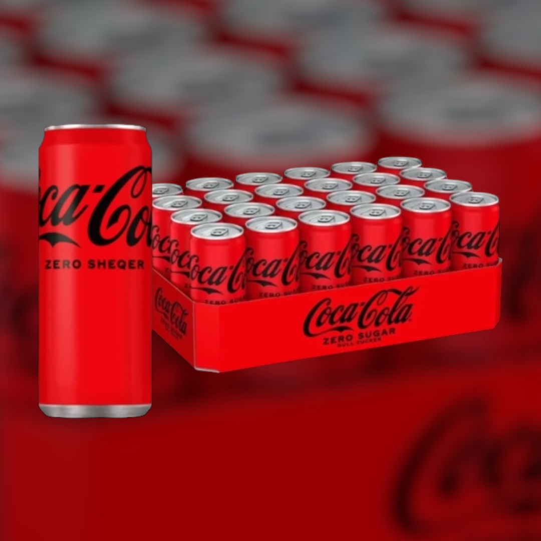 Coca-Cola zero 0.33L (24copë)