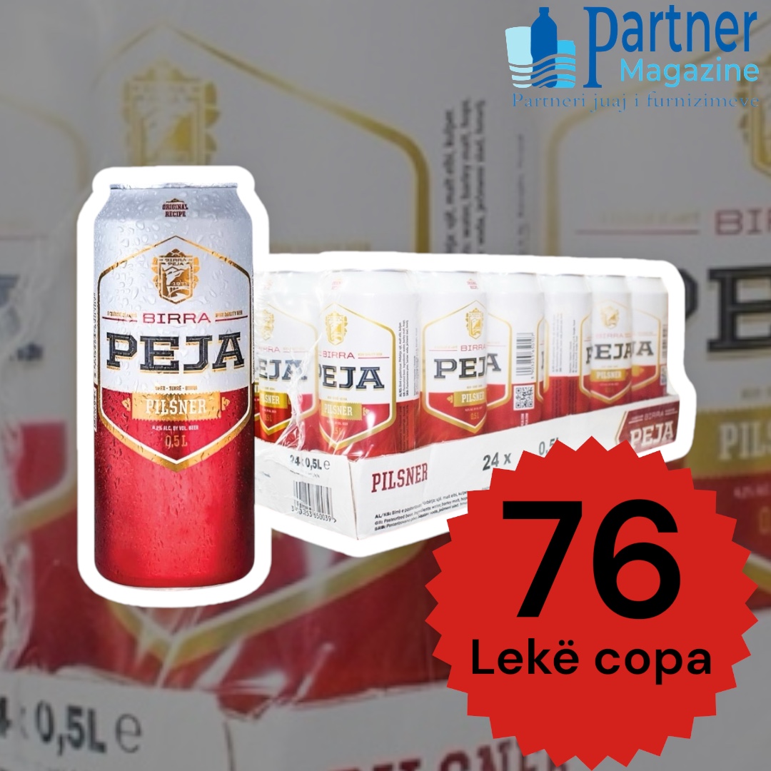 Ofertë: 3 koli Peja Kanace 0.5L (72 copë)