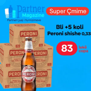 Ofertë: Peroni shishe 5 koli (120copë)