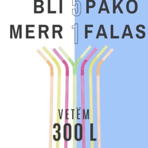 Oferte 5+1 Pipa me ngjyra (100cope)