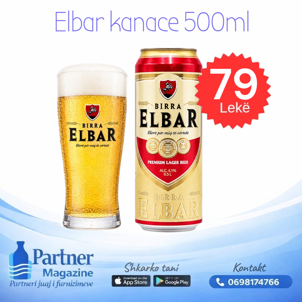 Elbar kanace 500ml (24cope)